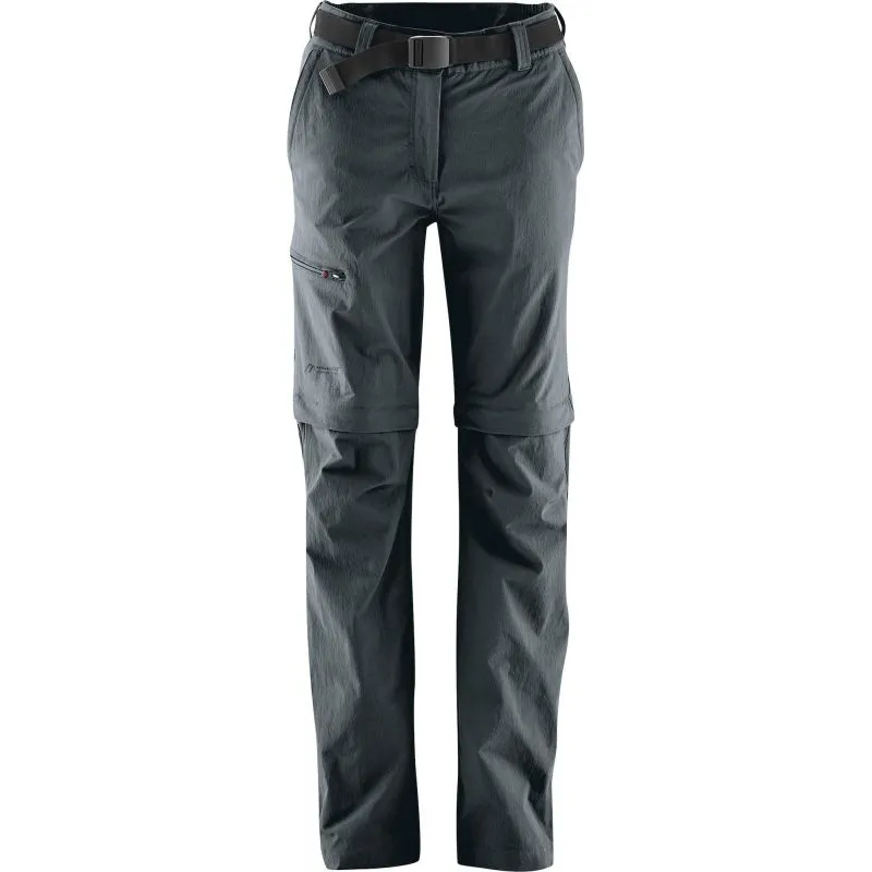 Pantaloni da trekking convertibili da donna MAIER SPORTS Nata (grafite)