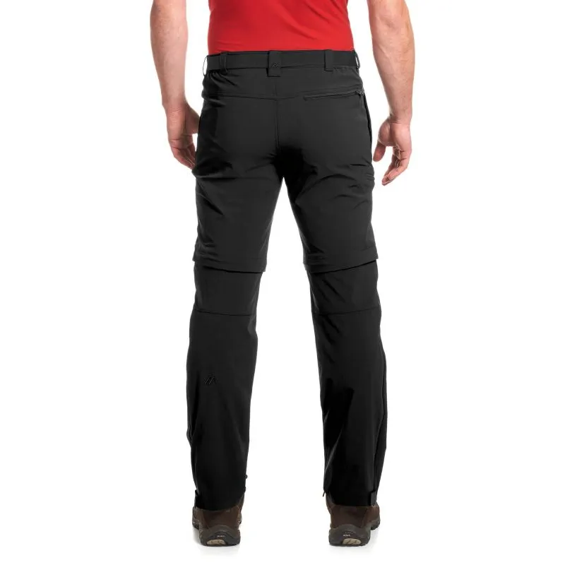 Pantaloni da trekking convertibili da uomo MAIER SPORTS Tajo (nero)