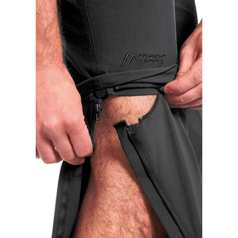 Pantaloni da trekking convertibili da uomo MAIER SPORTS Tajo (nero)