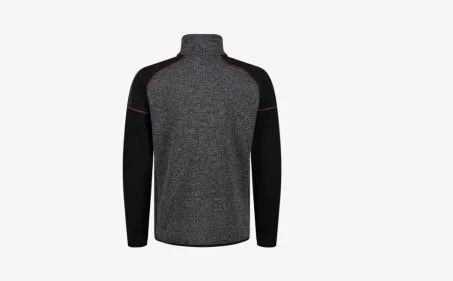 Pile Uomo CMP CAMPAGNOLO Knit-tech 33H2037 49UP Nero Grigio