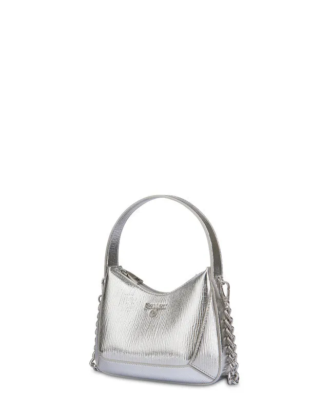 Pollini borsa donna argento Rif.895