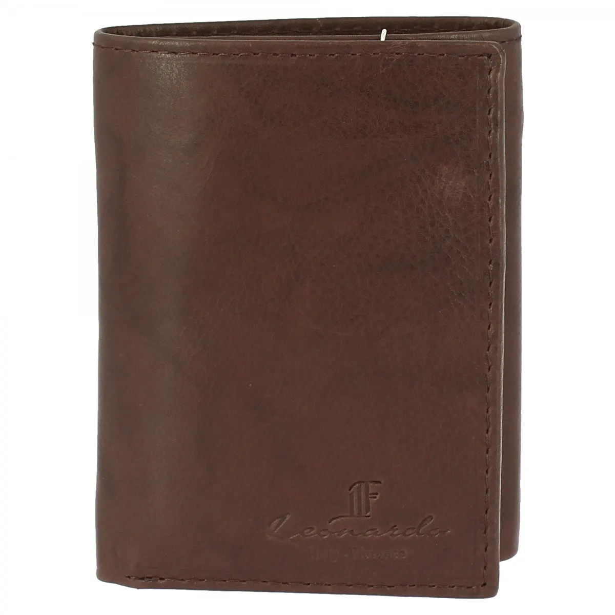 Portafoglio sauvage unisex in pelle di vitello porta tessere banconote