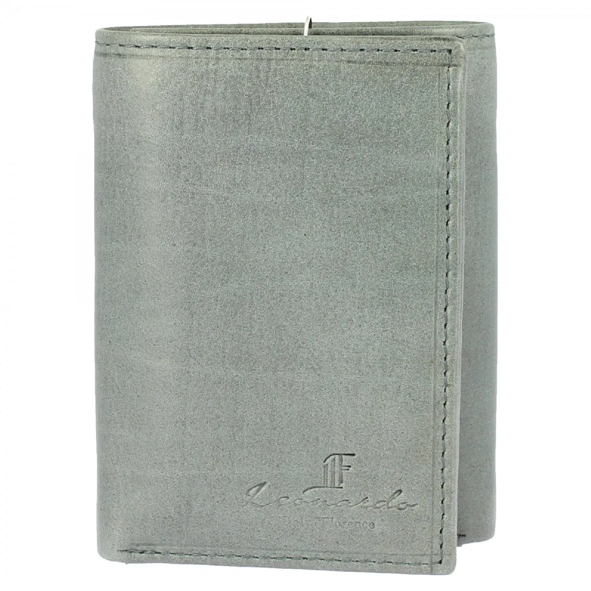 Portafoglio sauvage unisex in pelle di vitello porta tessere banconote