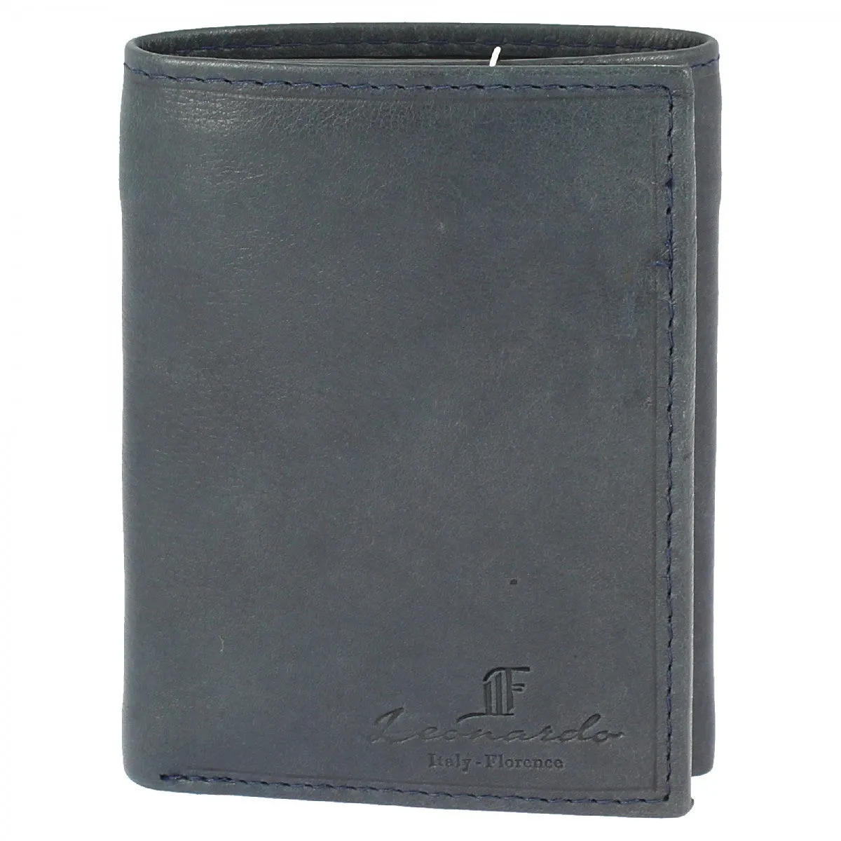 Portafoglio sauvage unisex in pelle di vitello porta tessere banconote