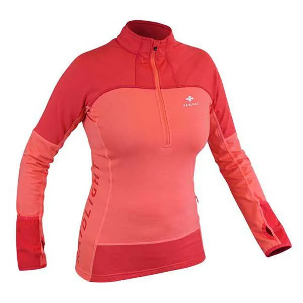 RAIDLIGHT WINTERTRAIL LS TOP W Coral maglia termica maniche lunghe donna