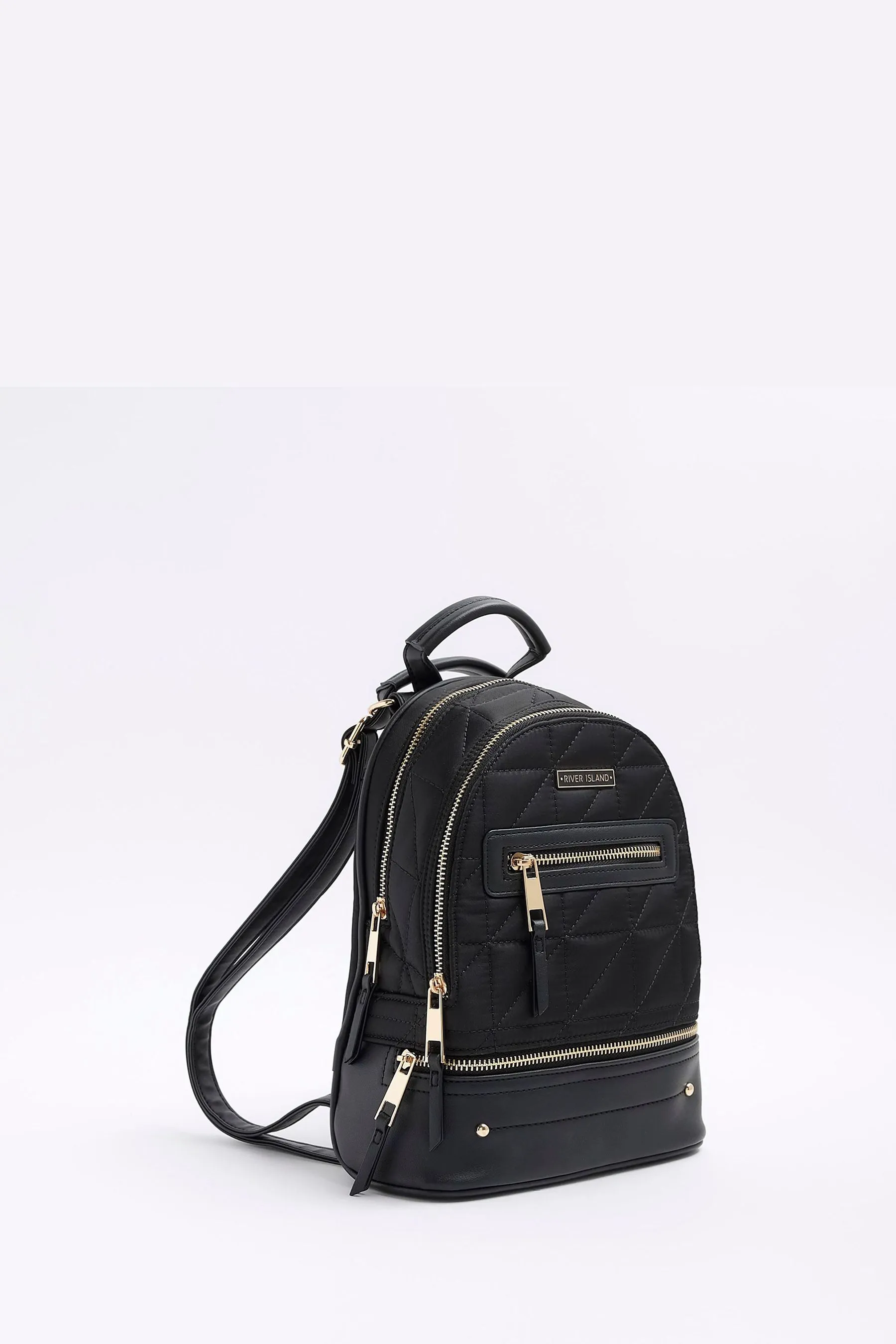 River Island - Zainetto trapuntato in nylon