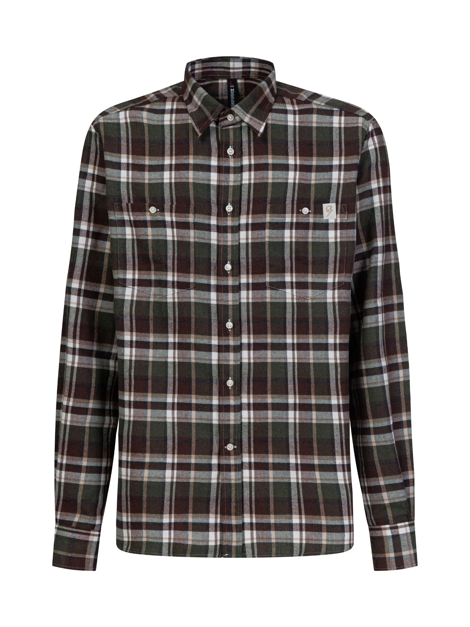 Rock Experience Re.Canazei camicia ecosostenibile uomo