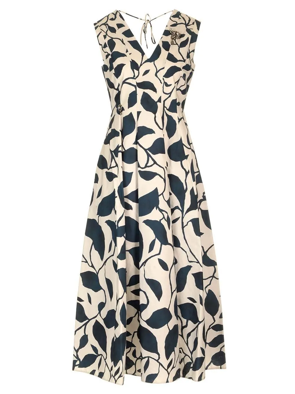   's Max Mara  Abito in cotone stampato  