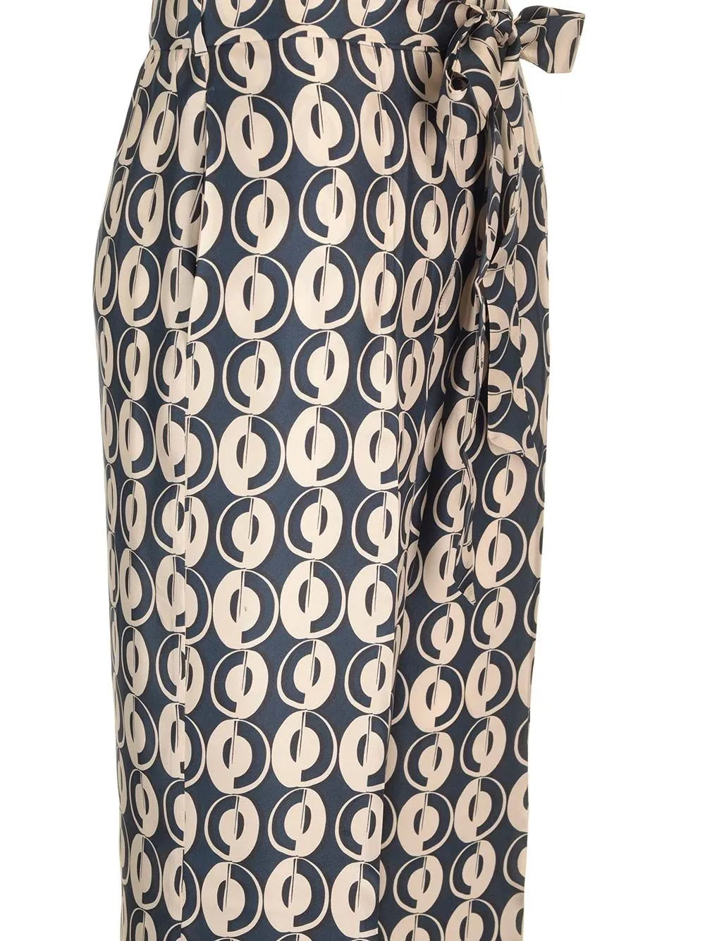   's Max Mara  Pantalone in twill di pura seta  