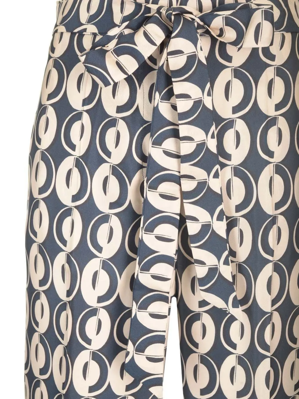   's Max Mara  Pantalone in twill di pura seta  