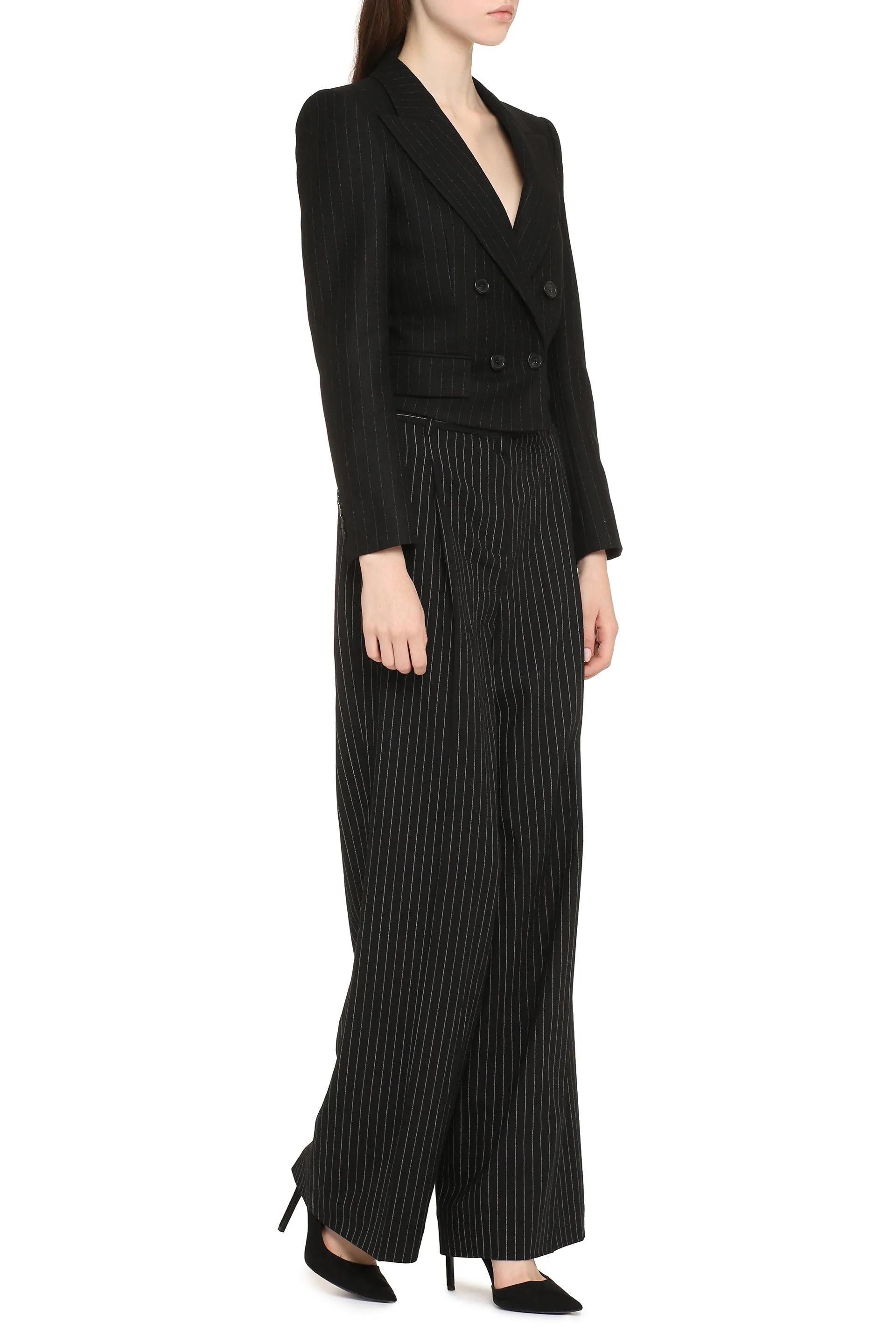 Saint Laurent Blazer doppiopetto in lana