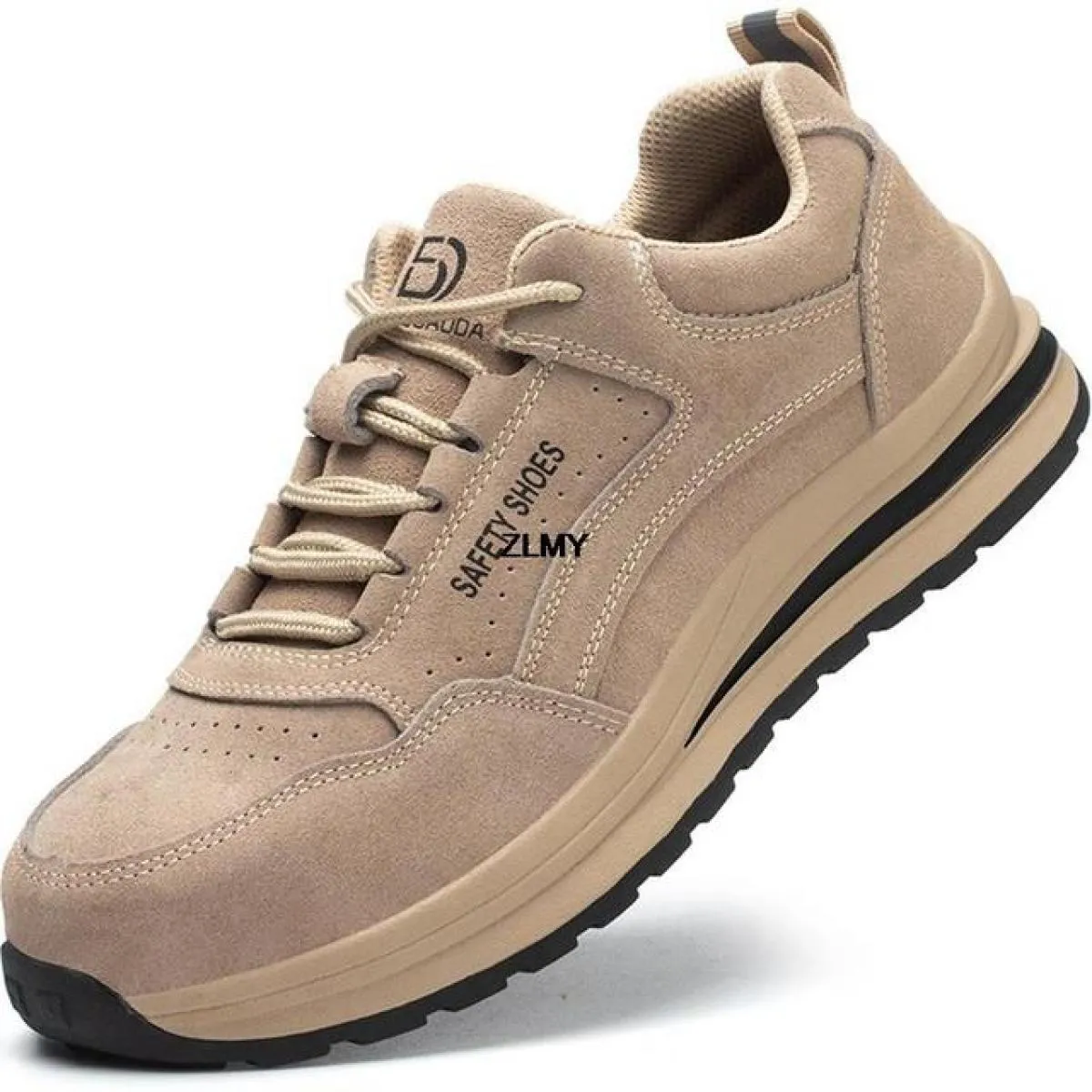 Scarpe antinfortunistiche con punta in acciaio per uomo Stivali antinfortunistici da lavoro Scarpe da lavoro antiforatura Uomo S