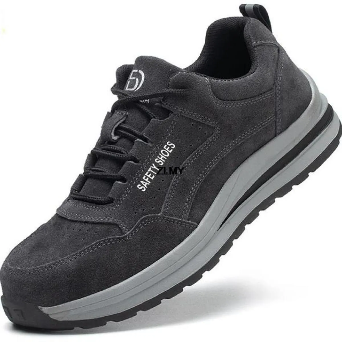 Scarpe antinfortunistiche con punta in acciaio per uomo Stivali antinfortunistici da lavoro Scarpe da lavoro antiforatura Uomo S