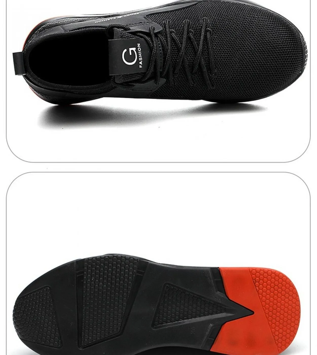 Scarpe antinfortunistiche da lavoro con punta in acciaio da uomo Sneakers da esterno traspiranti casual Stivali antiforatura Sca