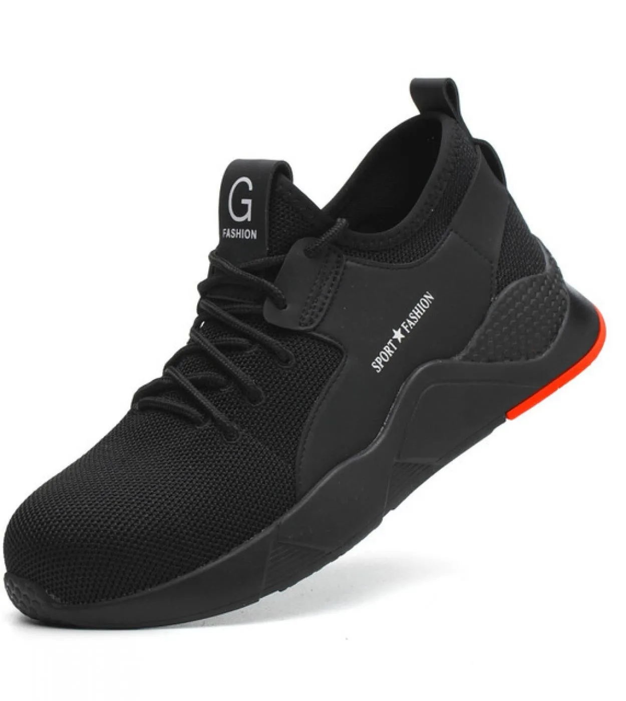 Scarpe antinfortunistiche da lavoro con punta in acciaio da uomo Sneakers da esterno traspiranti casual Stivali antiforatura Sca