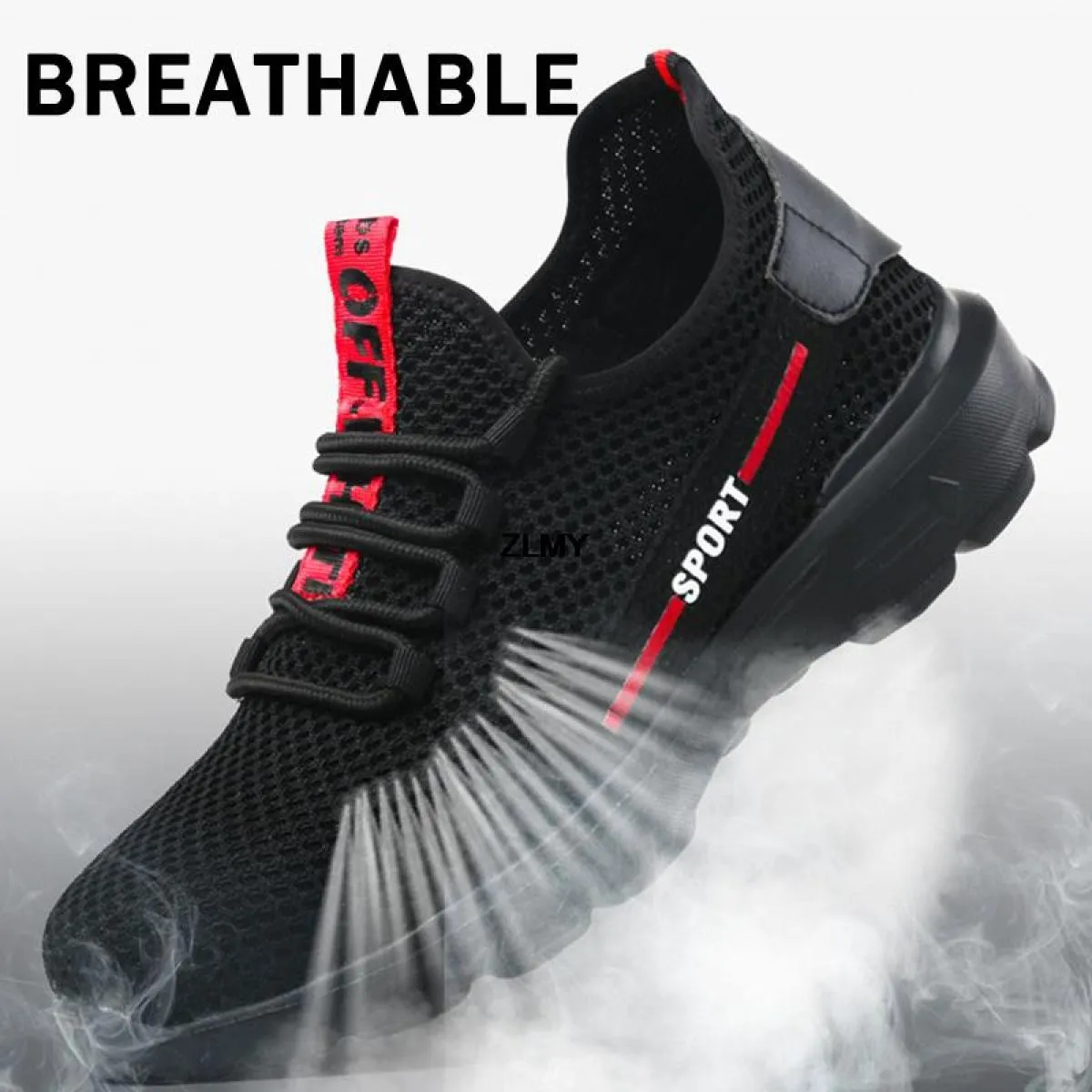 Scarpe antinfortunistiche da uomo con punta composita Anti Smash Anti Stab Sneaker Stivali antinfortunistici da lavoro isolati S