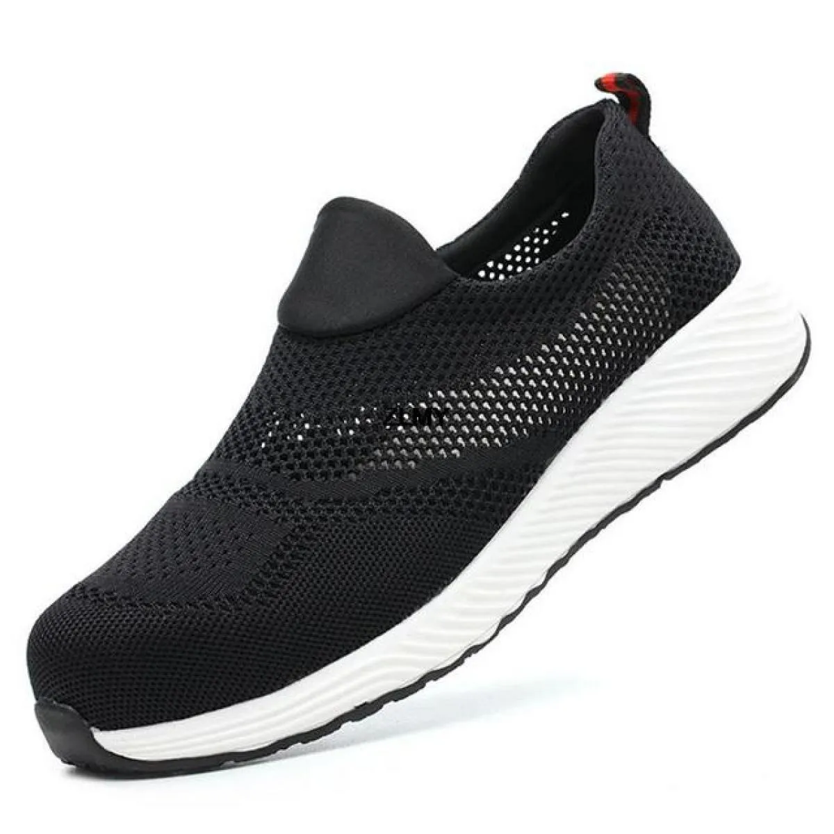 Scarpe antinfortunistiche da uomo traspiranti con puntale in acciaio Stivali antinfortunistici da lavoro Anti Smash Stab Proof S