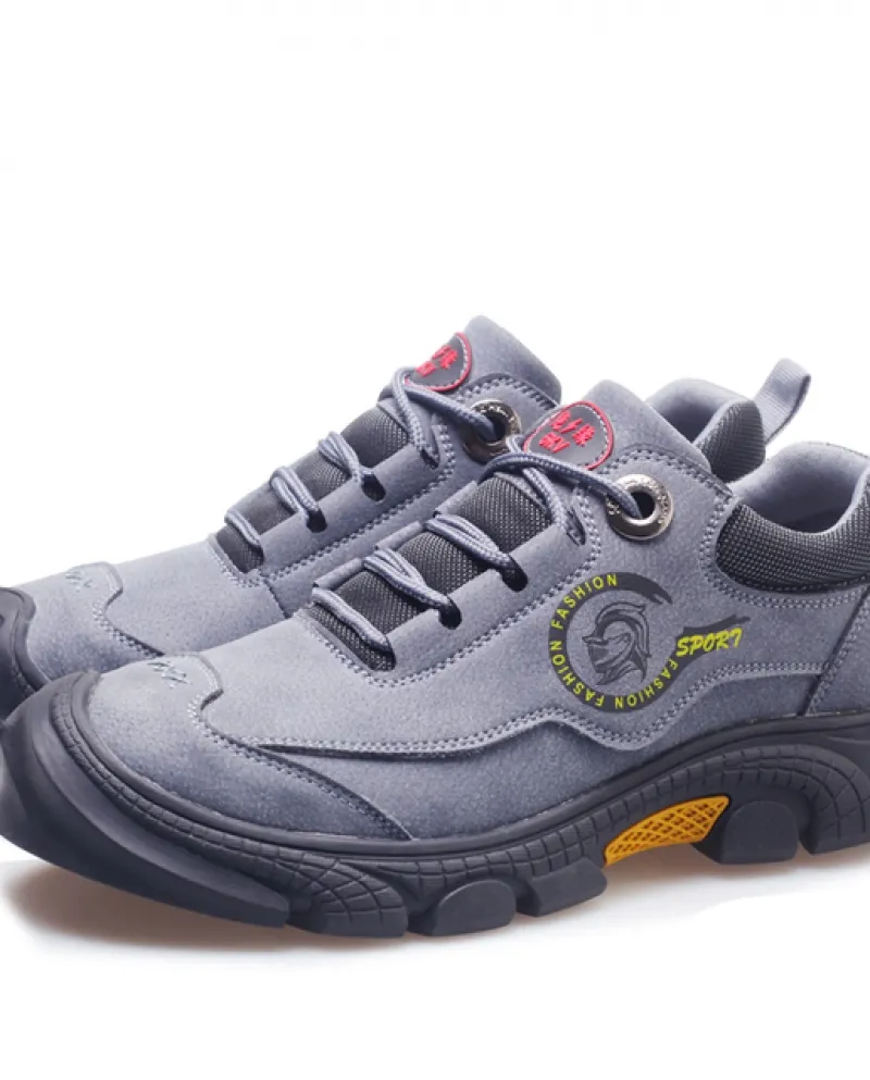 Scarpe di sicurezza alla moda Uomo Scarpe con punta in acciaio Produttore di scarpe da ginnastica da lavoro Stivali da lavoro in