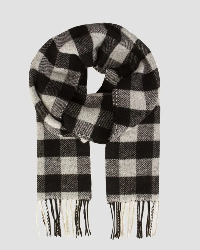 Sciarpa in lana WOOLRICH UNISEX WOOLEN BUFFALO SCARF