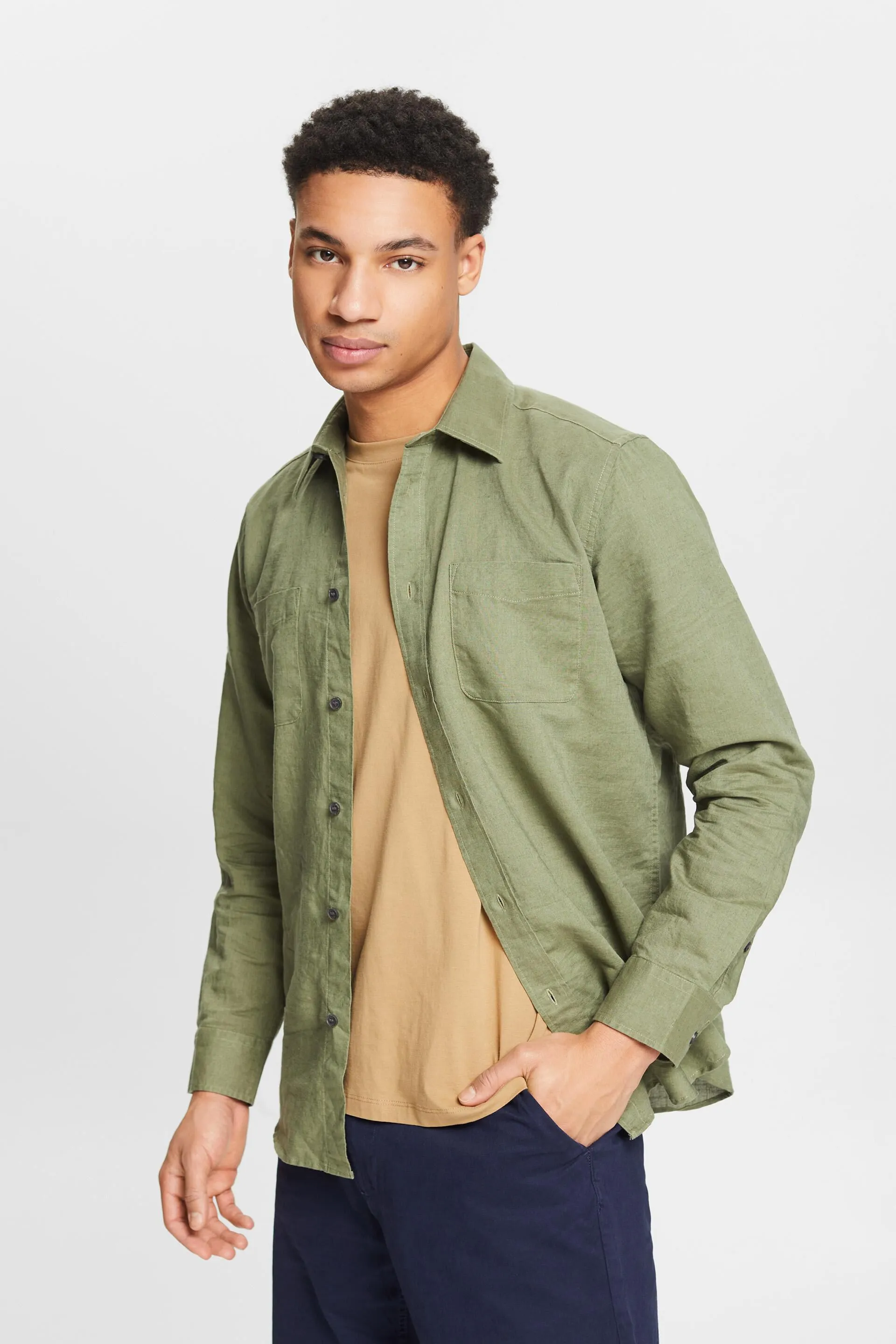 Shirts woven