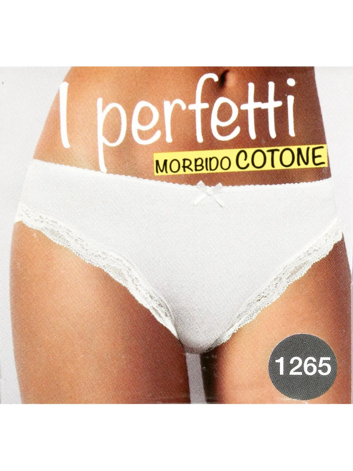 Sielei Culotte en coton avec dentelle