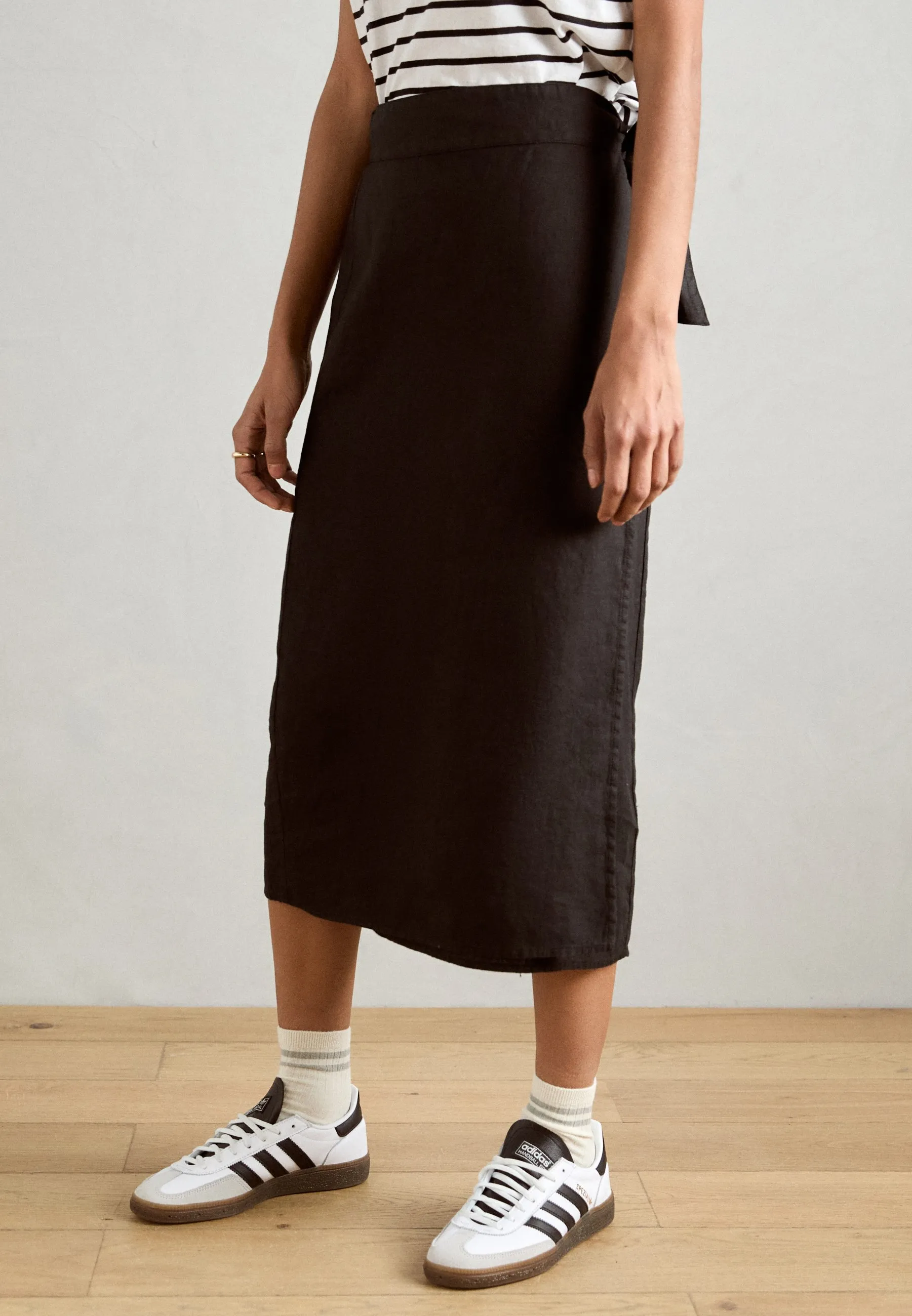 SKIRT WRAP STYLE MIDI LENGTH - Gonna a tubino