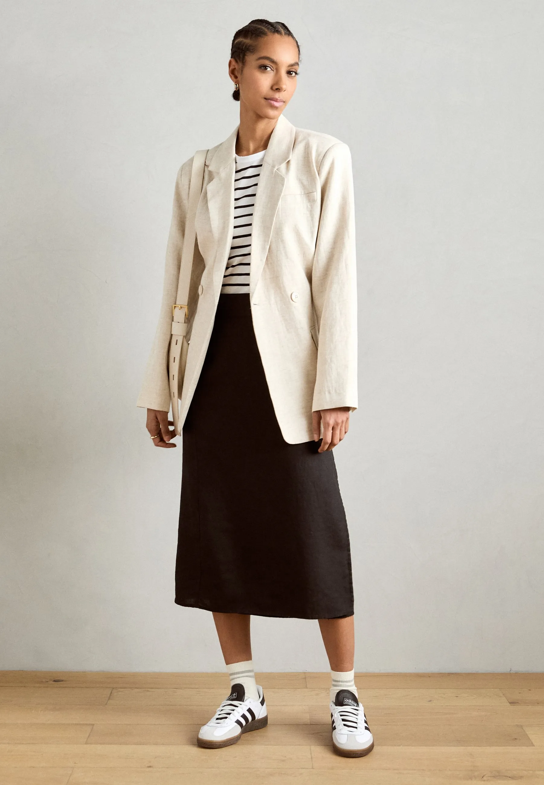 SKIRT WRAP STYLE MIDI LENGTH - Gonna a tubino