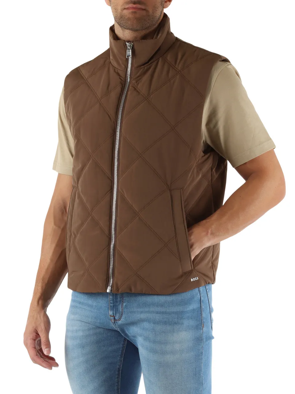 Smanicato trapuntato regular fit