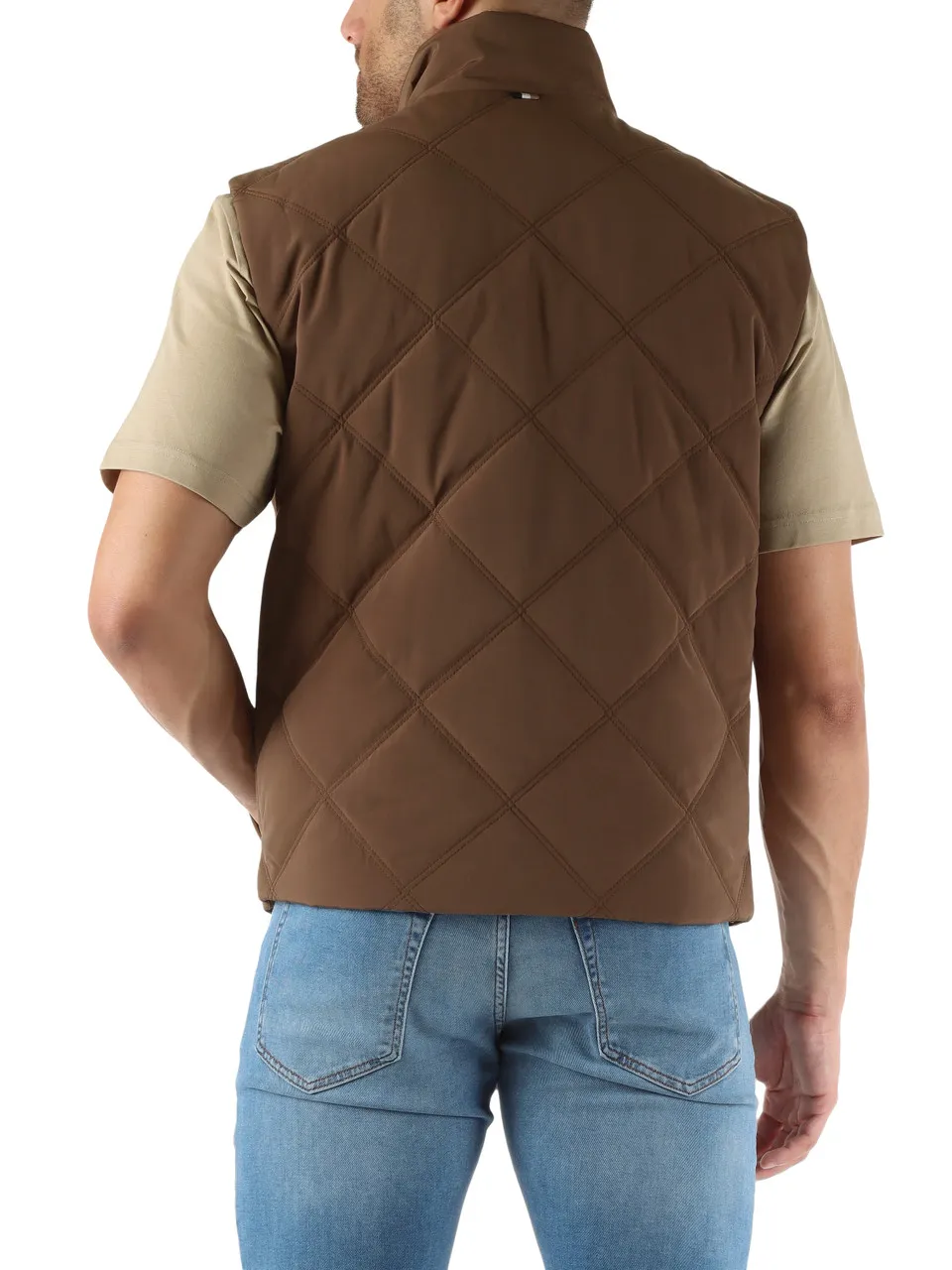Smanicato trapuntato regular fit