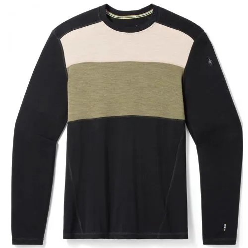 Smartwool M's Classic Thermal Merino Color Block Base Layer maglia termica maniche lunghe uomo