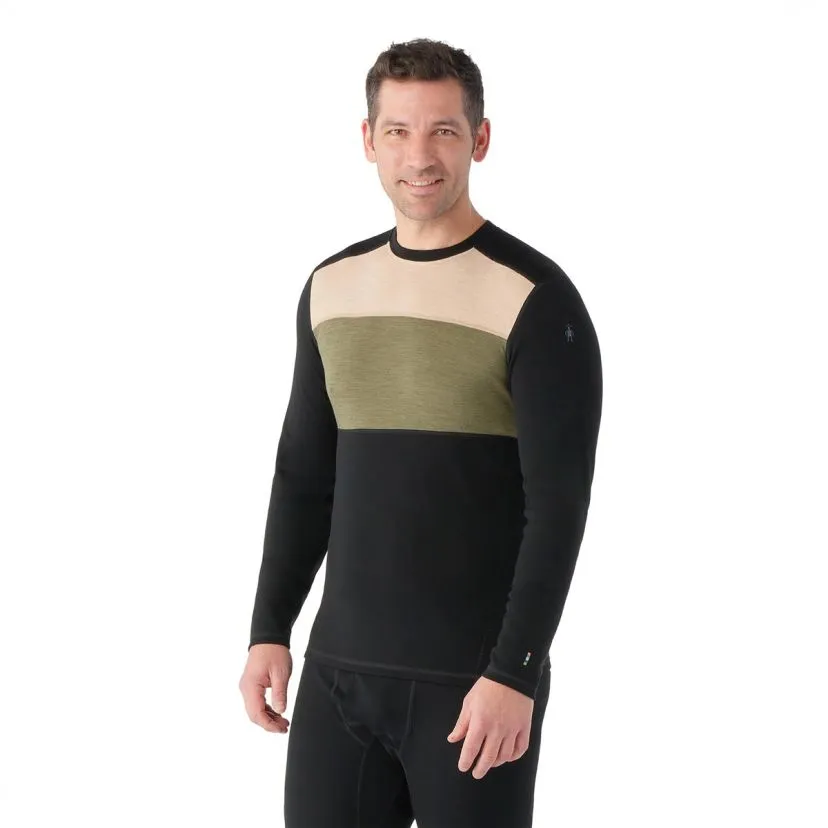 Smartwool M's Classic Thermal Merino Color Block Base Layer maglia termica maniche lunghe uomo