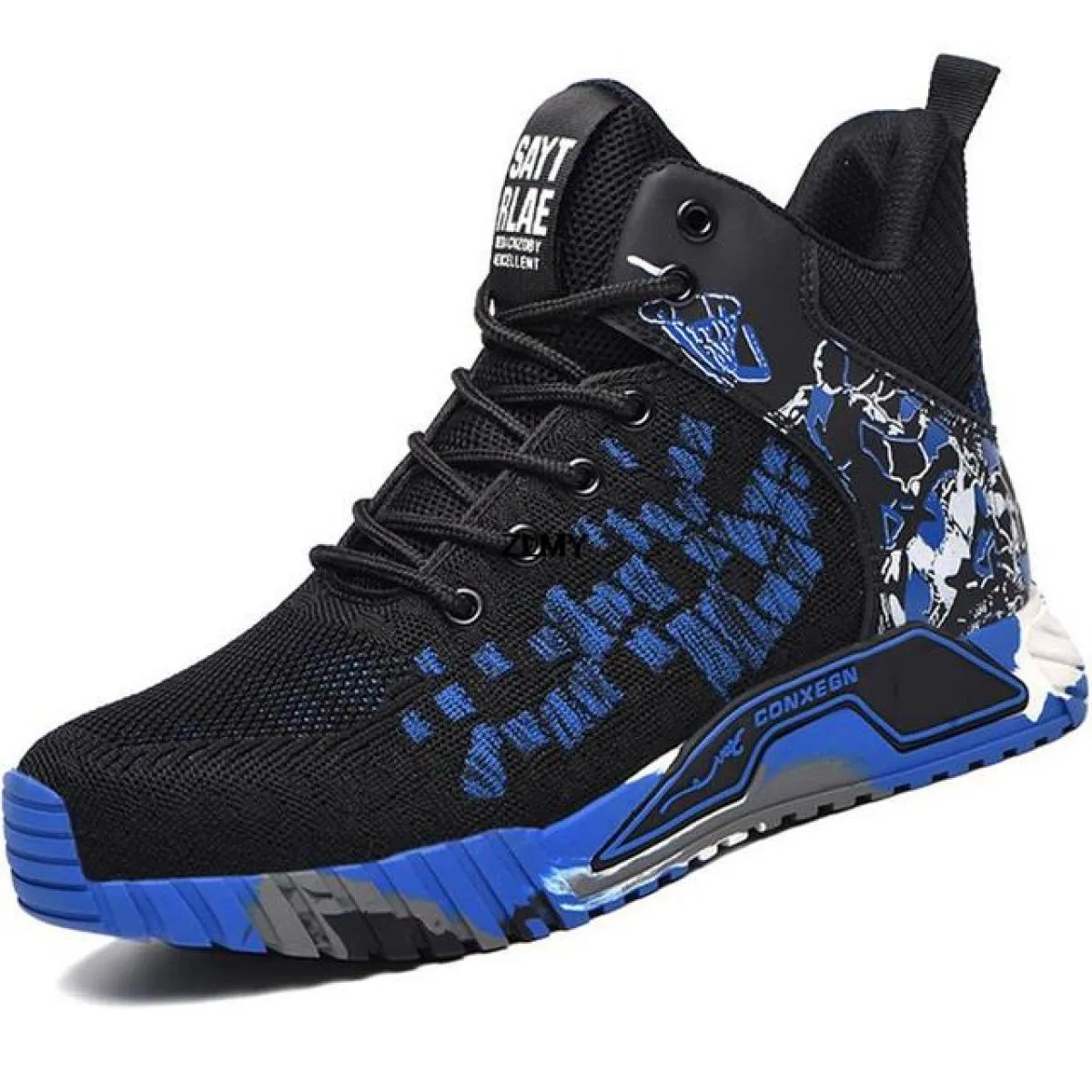 Sneaker con punta in acciaio alla moda per scarpe antinfortunistiche da uomo 2023 stivali antinfortunistici da lavoro traspirant