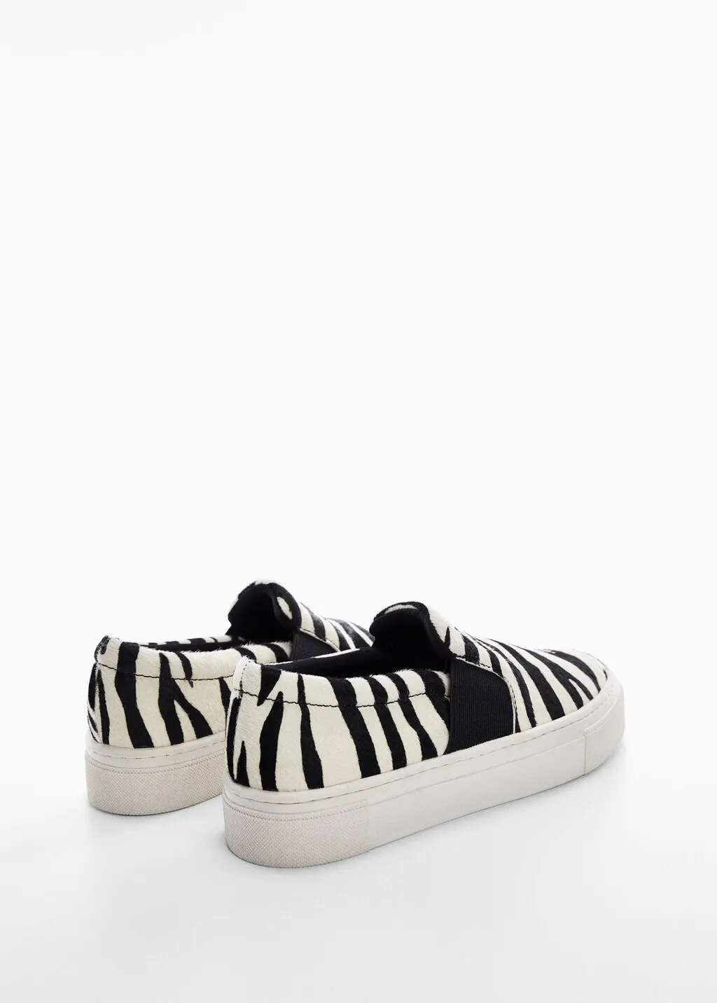 Sneaker pelle pelliccia