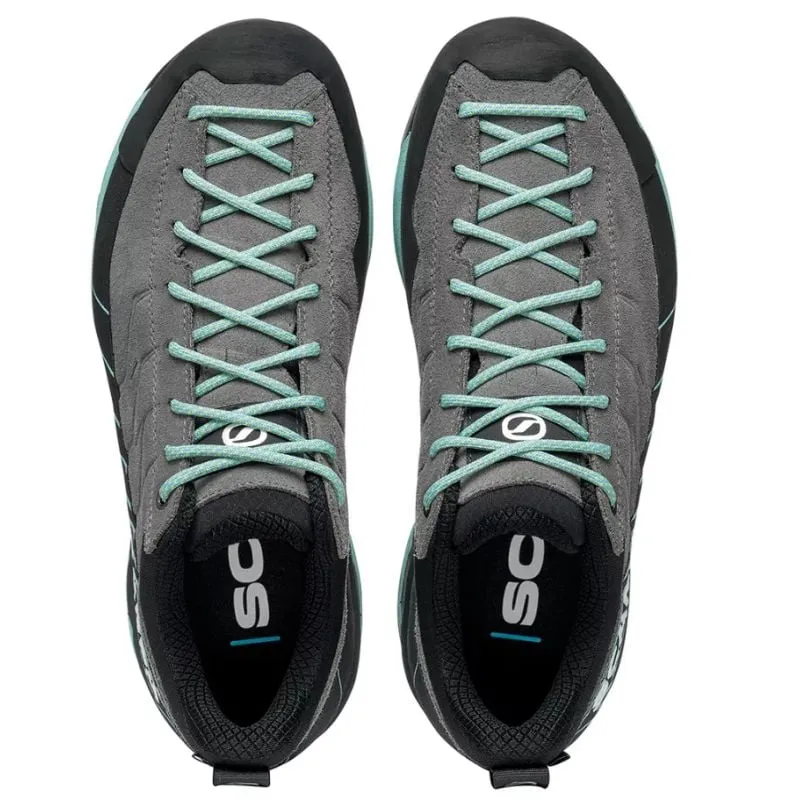 Stivali da avvicinamento da donna Scarpa Mescalito Goretex (Midgray aqua)