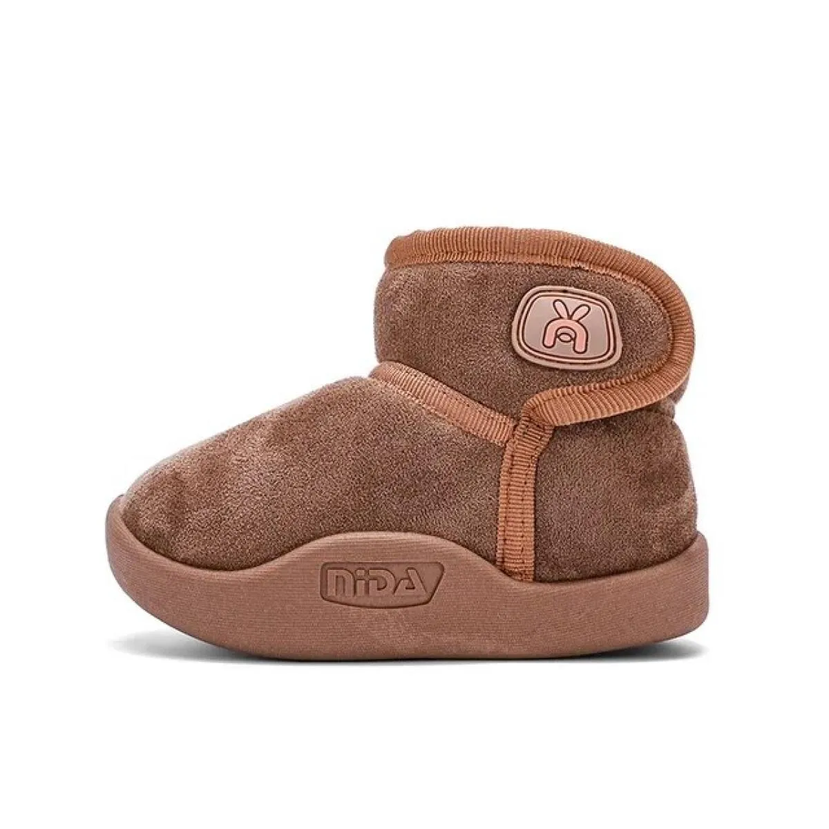 Stivali invernali per bambini, comodi, alla moda, adatti a tutti, alla moda, antiscivolo, resistenti all'usura, alti e in vellut