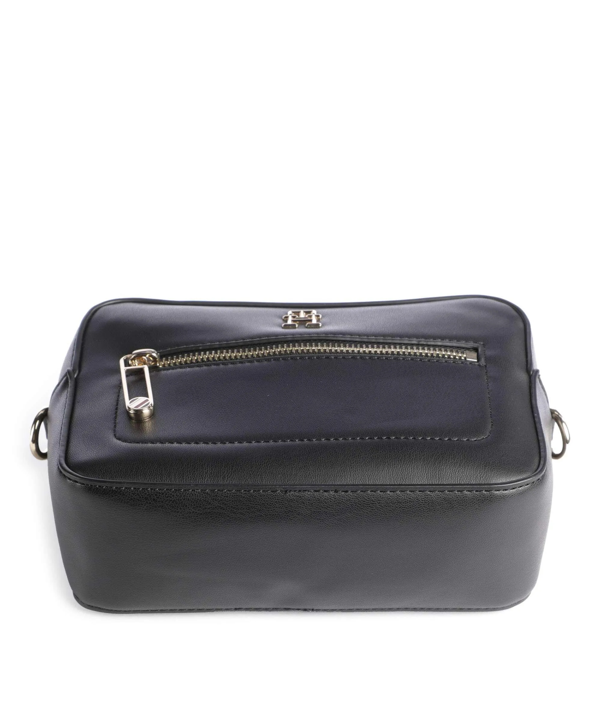  Tommy Hilfiger Essential Borsa a tracolla pelle sintetica nero  