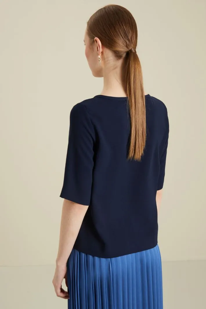 Top in enver satin