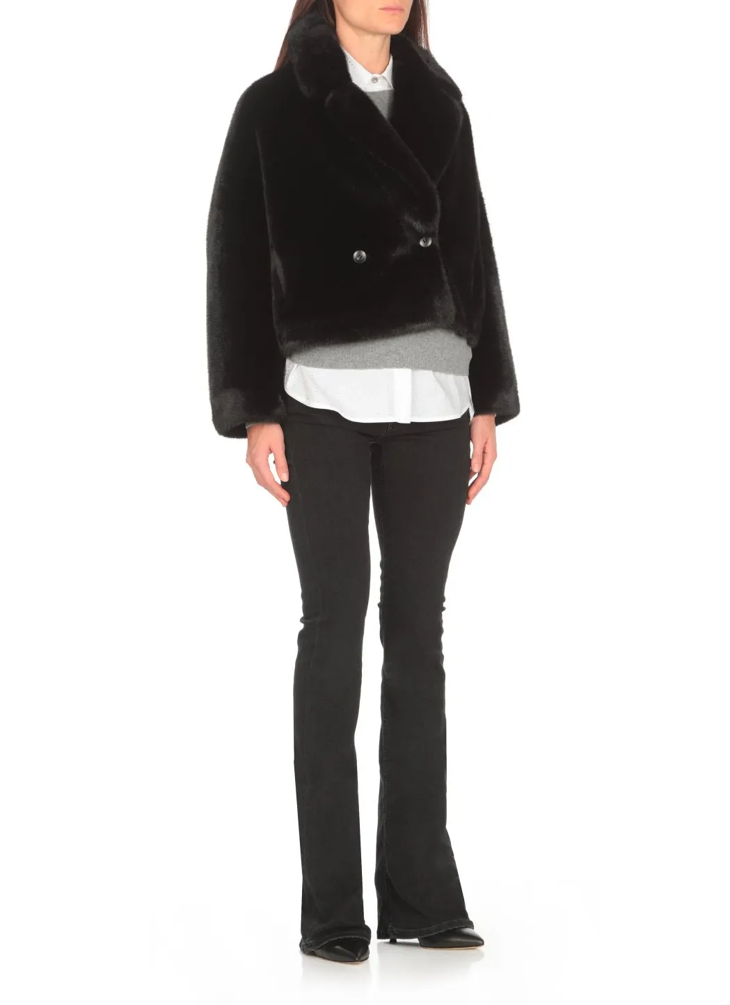  Valentini 1972 Cappotto in pelliccia sintetica 