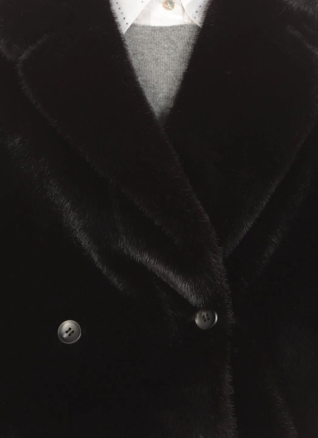 Valentini 1972 Cappotto in pelliccia sintetica 