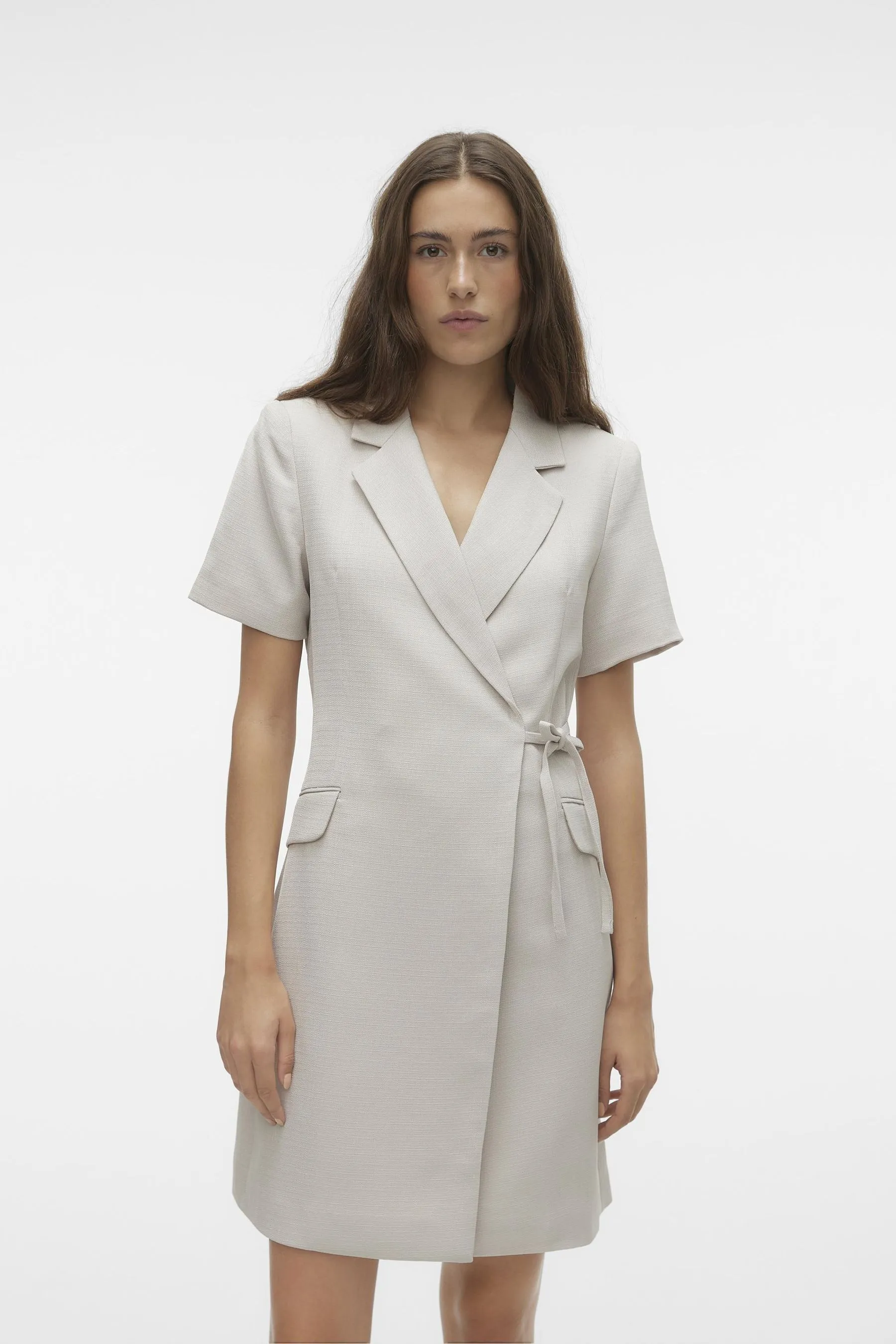 VERO MODA Sartoriale Manica corta - Abito a portafoglio