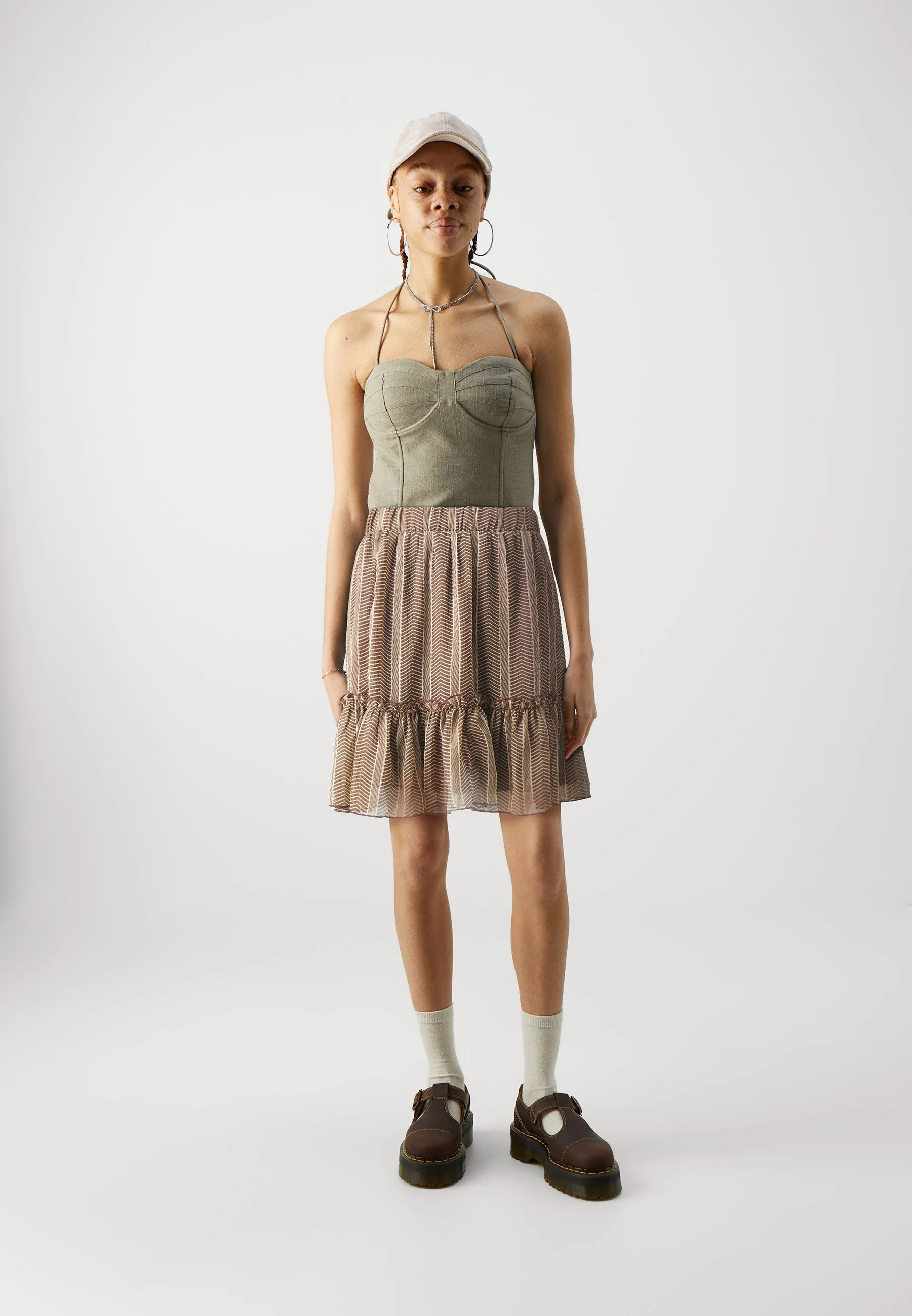 VINORA SHORT SKIRT - Gonna a campana