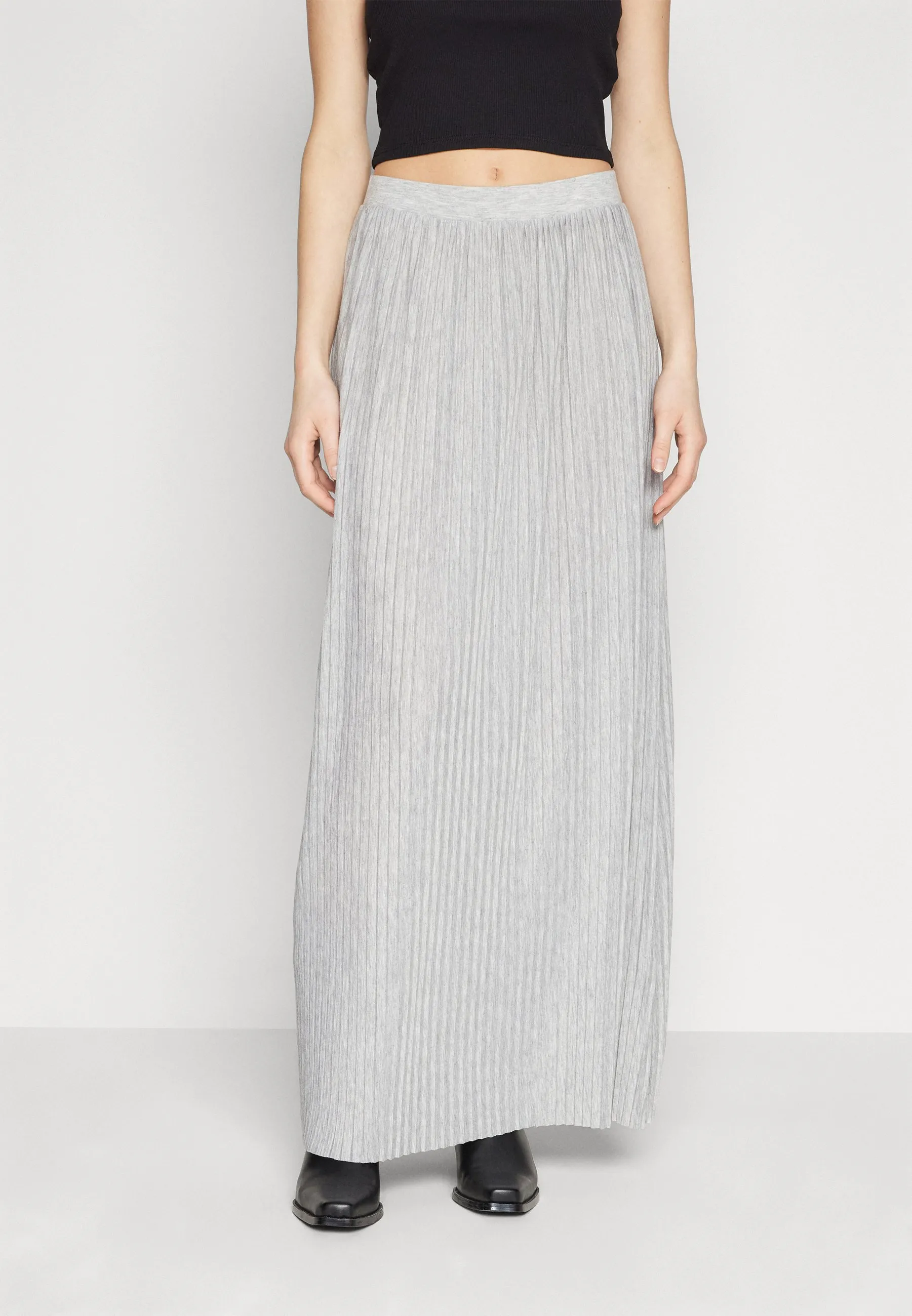 VMMILLE PLISSE MAXI SKIRT  - Gonna a pieghe