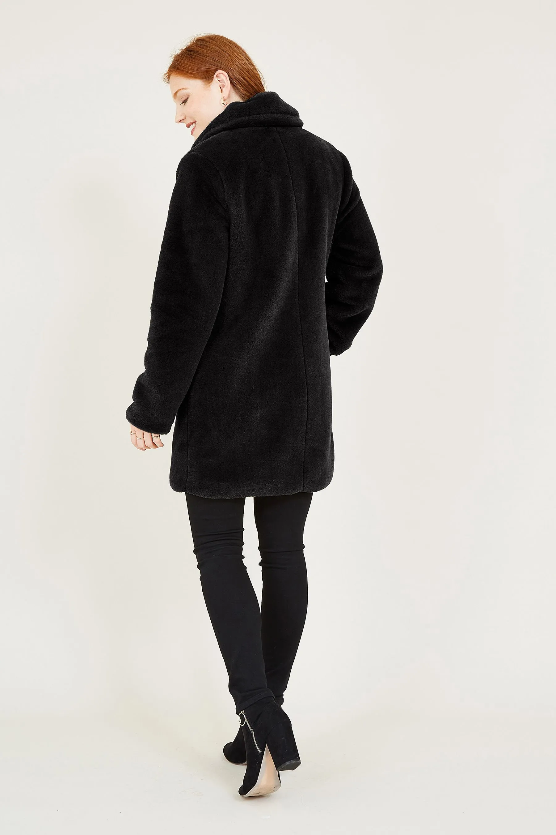 Yumi - Cappotto in pelliccia sintetica    