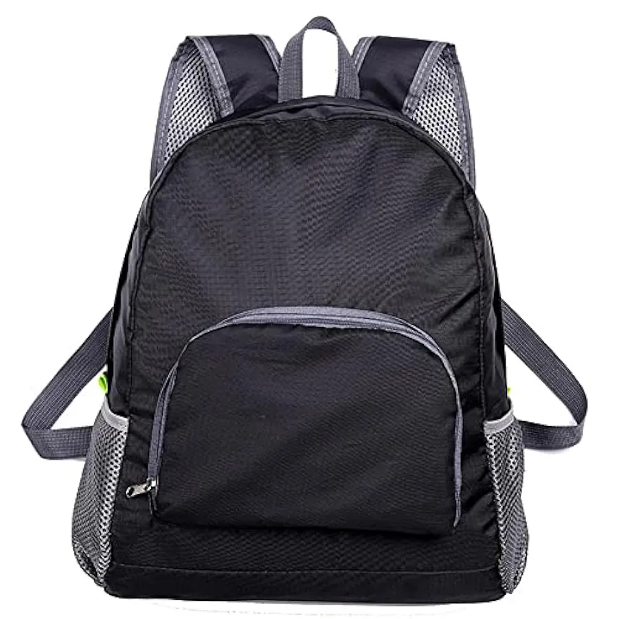 YUNLILI Zaino Ultraleggero Pieghevole 20L Impermeabile Sport Palestra Borsa Computer Borsa Shopping Bag Unisex 1 Pack 31x15x43cm