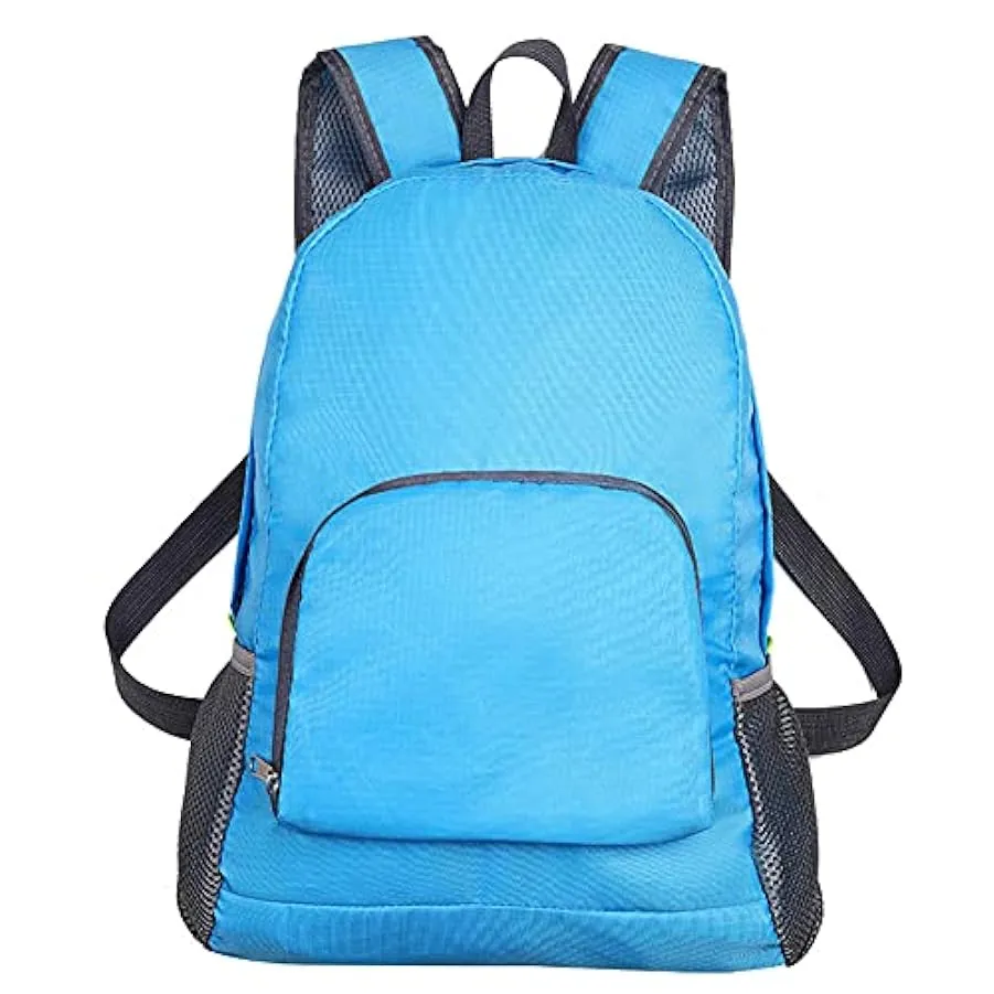 YUNLILI Zaino Ultraleggero Pieghevole 20L Impermeabile Sport Palestra Borsa Computer Borsa Shopping Bag Unisex 1 Pack 31x15x43cm