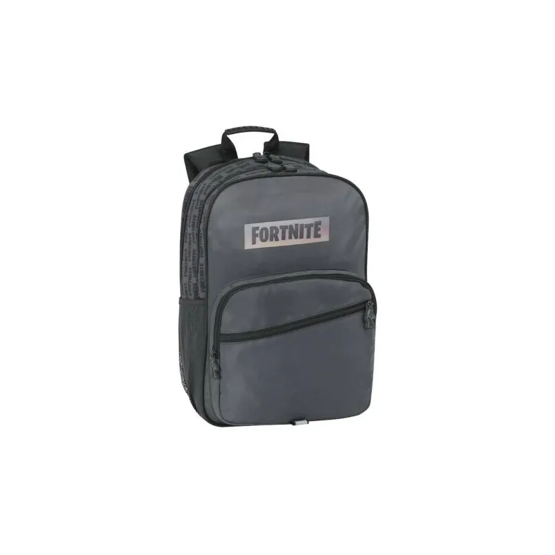 ZAINO SCUOLA ORGANIZZATO FORTNITE EPIC GAMES 4 ZIP44X34X17CM BLACK PROD.UFFICIALE DISTRIBUITO DA PANINI SCUOLA ITALY