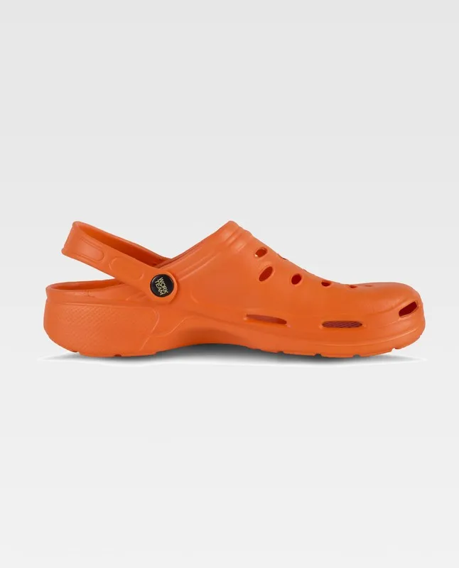 Zoccolo in EVA unisex Ultraleggero, ergonomico Anatomico, con camera ortopedica, morbido per i piedi Arancio