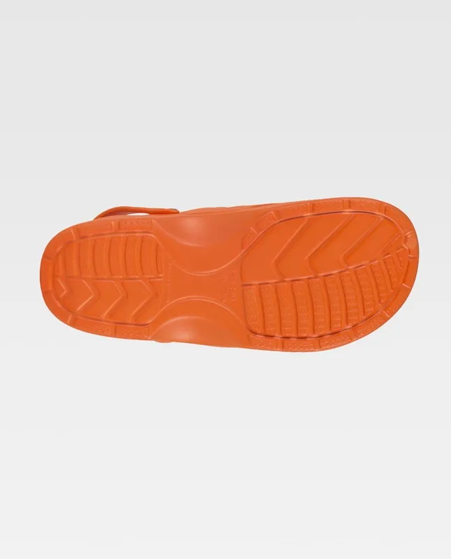 Zoccolo in EVA unisex Ultraleggero, ergonomico Anatomico, con camera ortopedica, morbido per i piedi Arancio