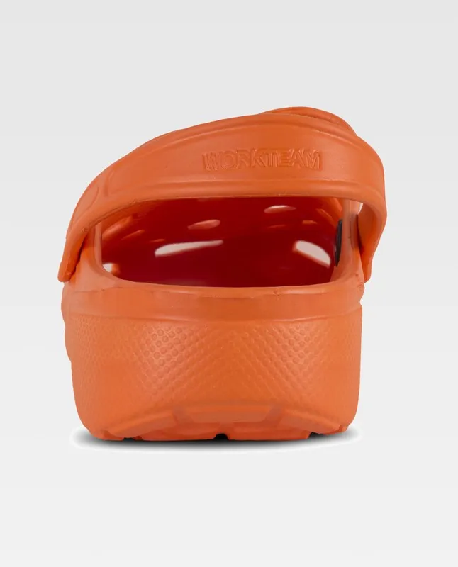 Zoccolo in EVA unisex Ultraleggero, ergonomico Anatomico, con camera ortopedica, morbido per i piedi Arancio